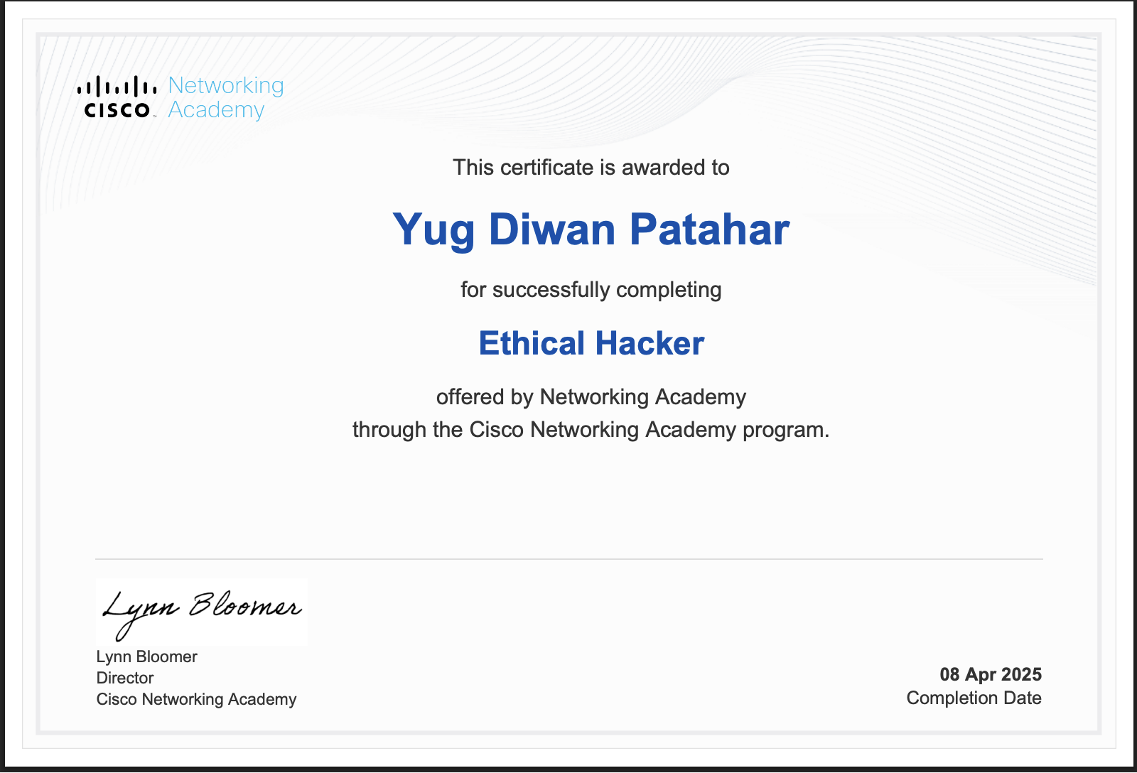 Certificate 4
